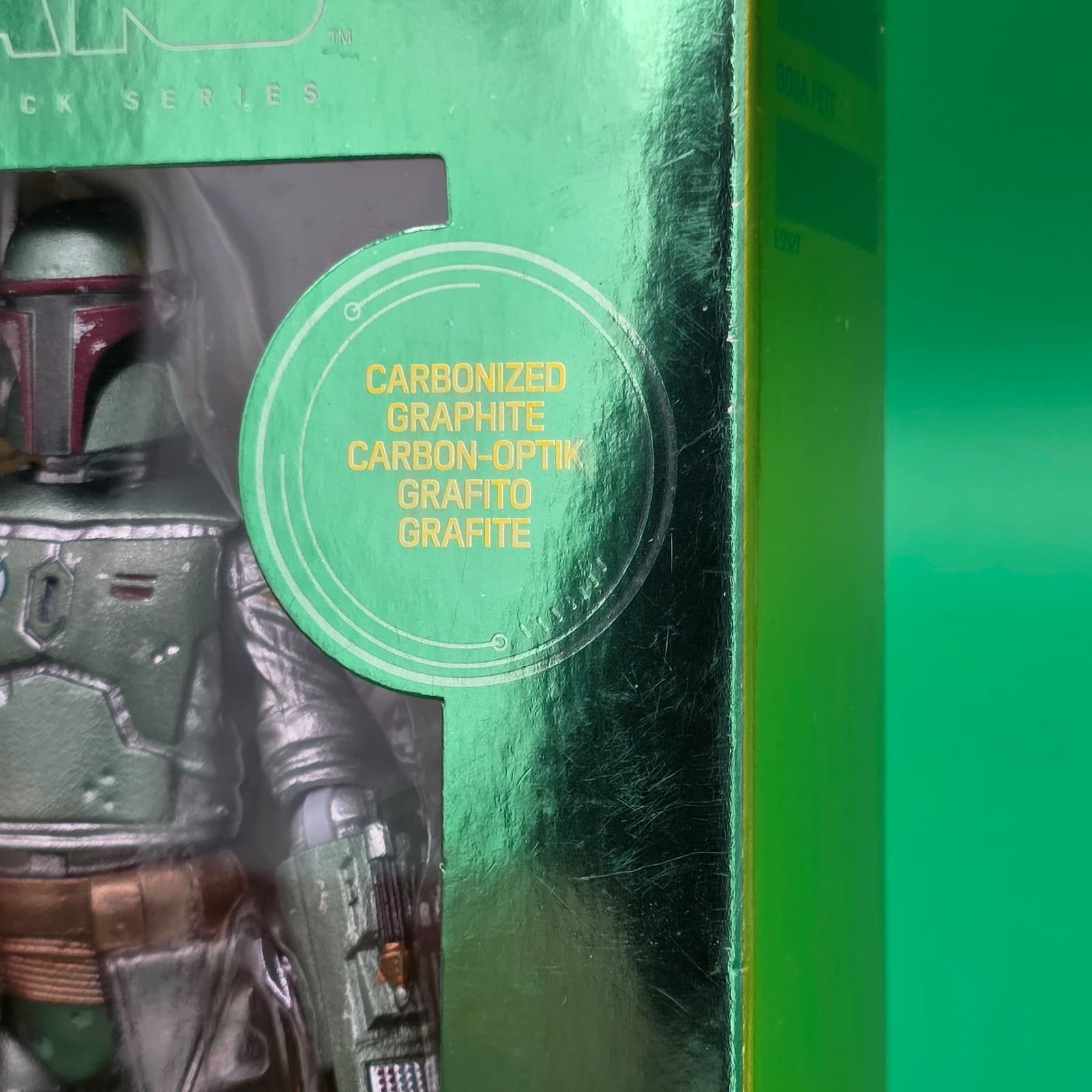 Hasbro Star Wars The Black Series Carbonized Boba Fett 6" Figure New Sealed - Thumbnail 4