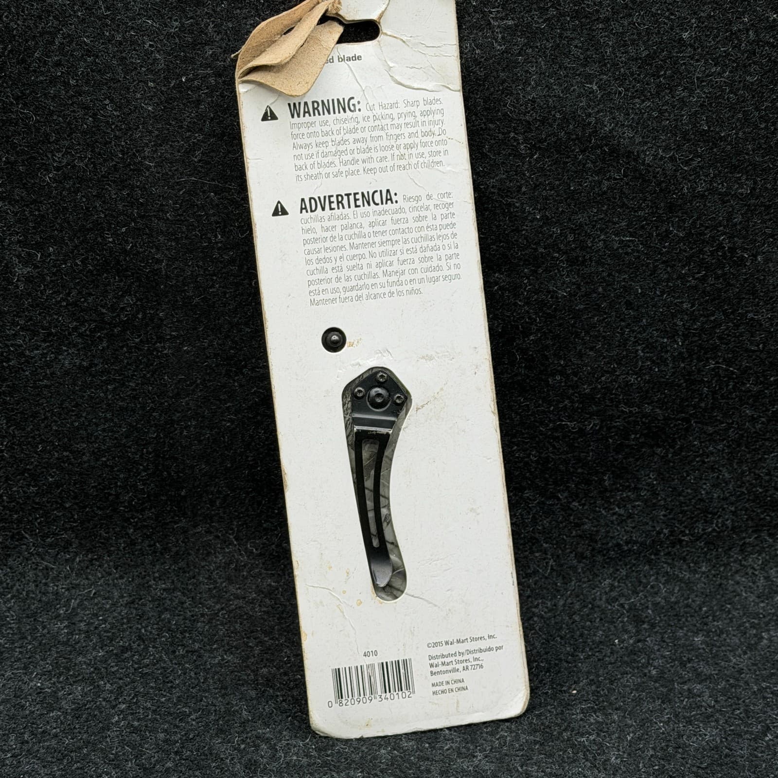 Ozark Trail Camouflage Pocket Knife with Clip & Everyday Carry Rivet Knife - Thumbnail 6