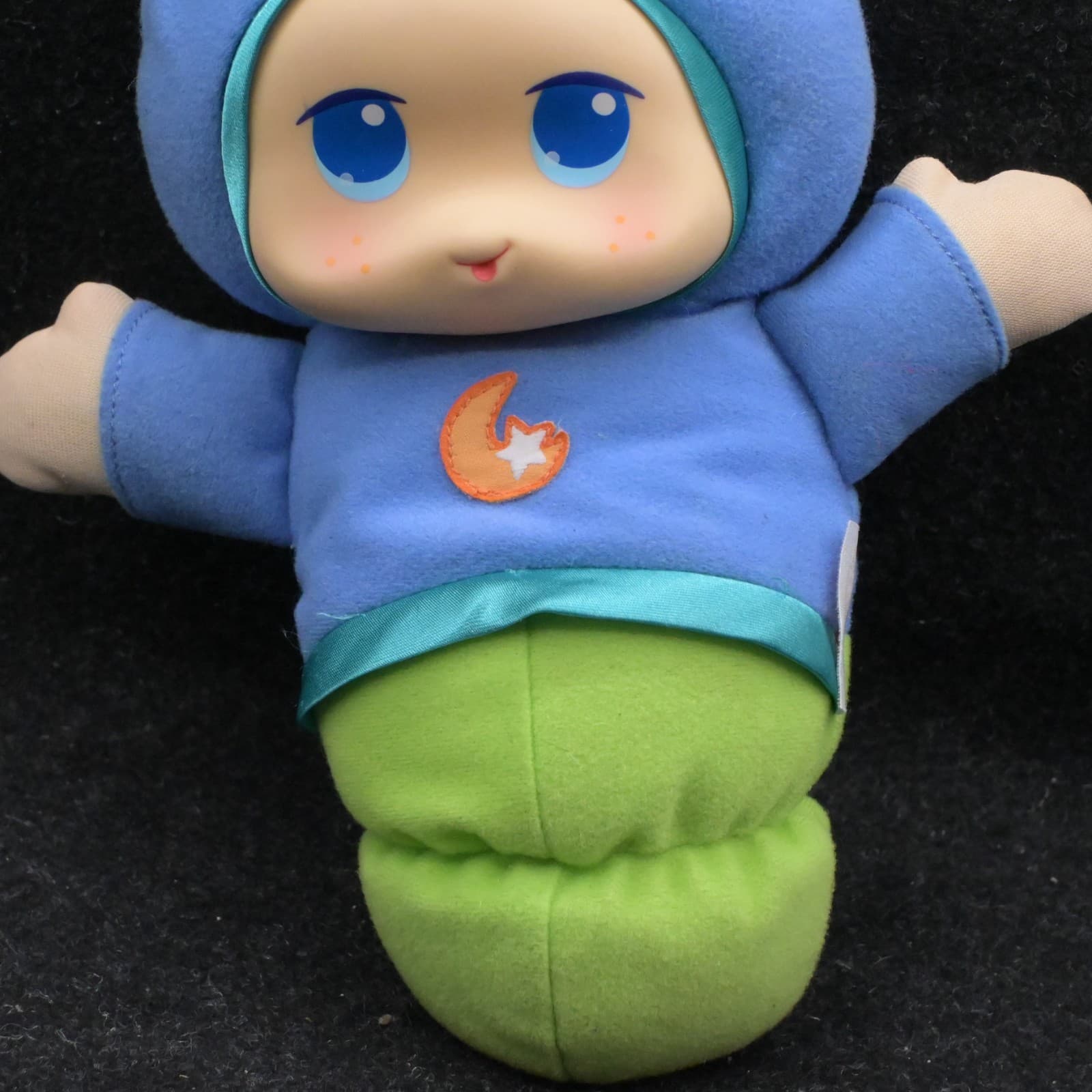 2009 Playskool Lullaby Gloworm Blue Musical Lights Works. - Thumbnail 5