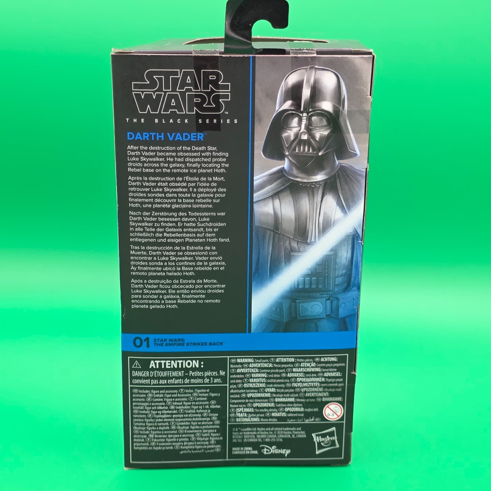 Hasbro Star Wars The Black Series Darth Vader 6 inch Action Figure - E9365 - Thumbnail 6