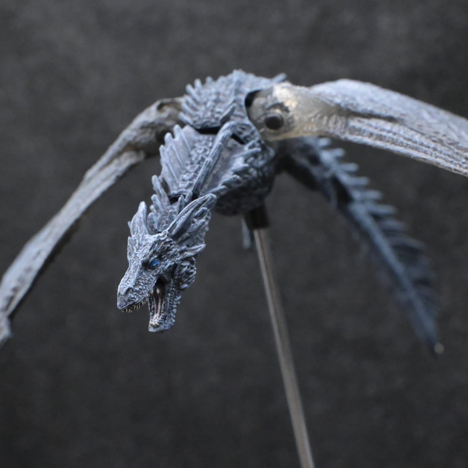 McFarlane Toys Game of Thrones Viserion Ice Dragon Action Figure w/ Stand - Thumbnail 13