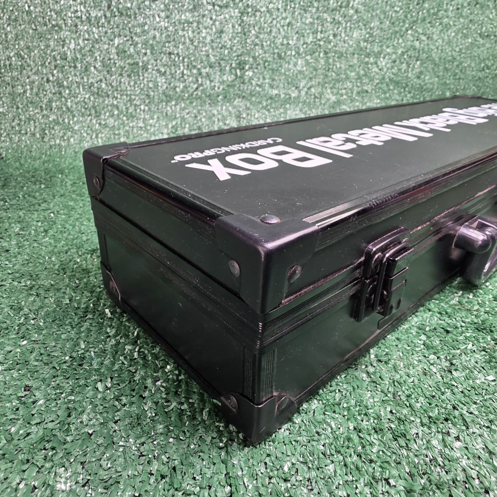 The Big Black Metal Box Card King Pro Empty Box For Pokemon Sports Magic Cards - Thumbnail 7