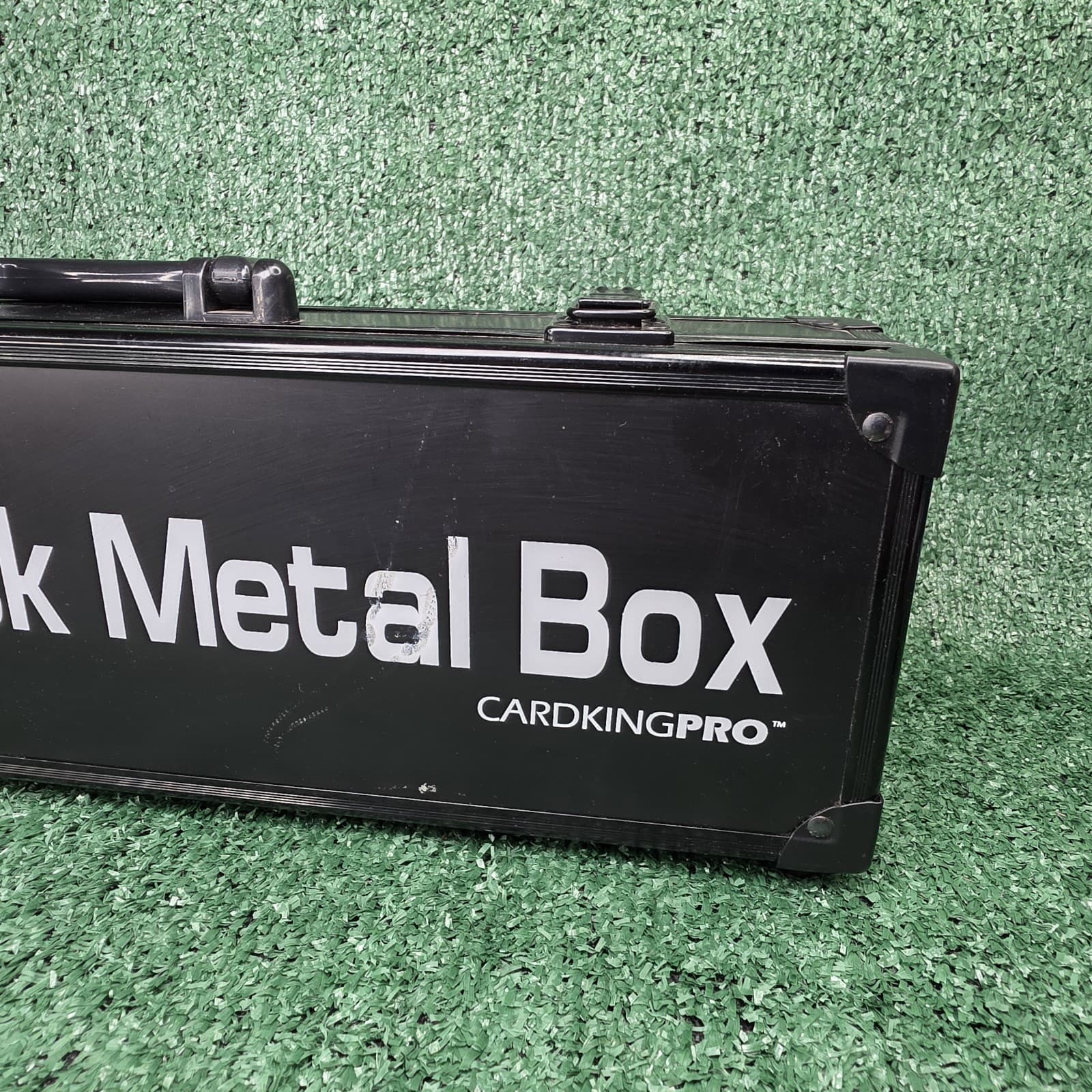 The Big Black Metal Box Card King Pro Empty Box For Pokemon Sports Magic Cards - Thumbnail 2