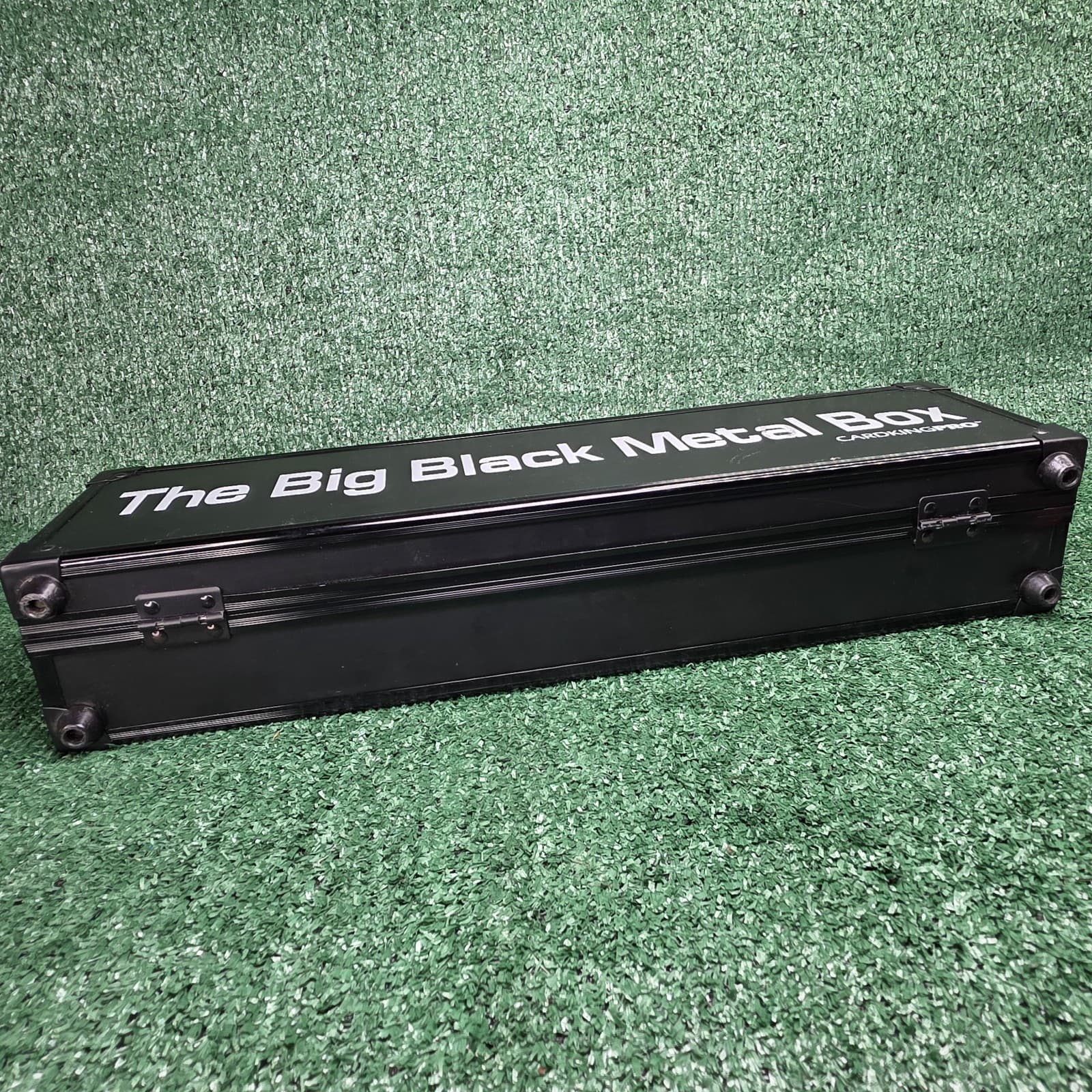 The Big Black Metal Box Card King Pro Empty Box For Pokemon Sports Magic Cards - Thumbnail 4