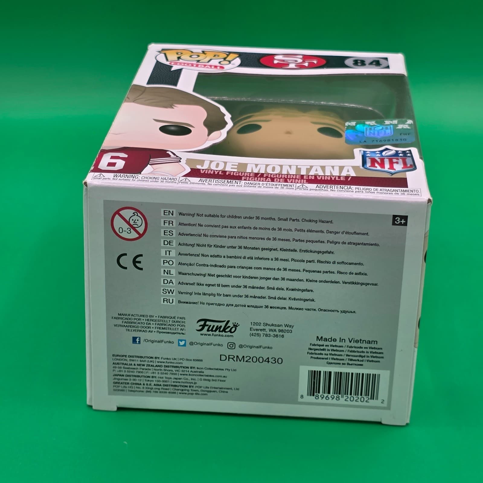 Funko Pop! Vinyl: Joe Montana #84 - Thumbnail 6