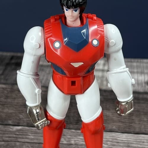 Vintage Takara 1988 Yoroiden Samurai Troopers Rekka no Ryo Loose Figure - Thumbnail 3
