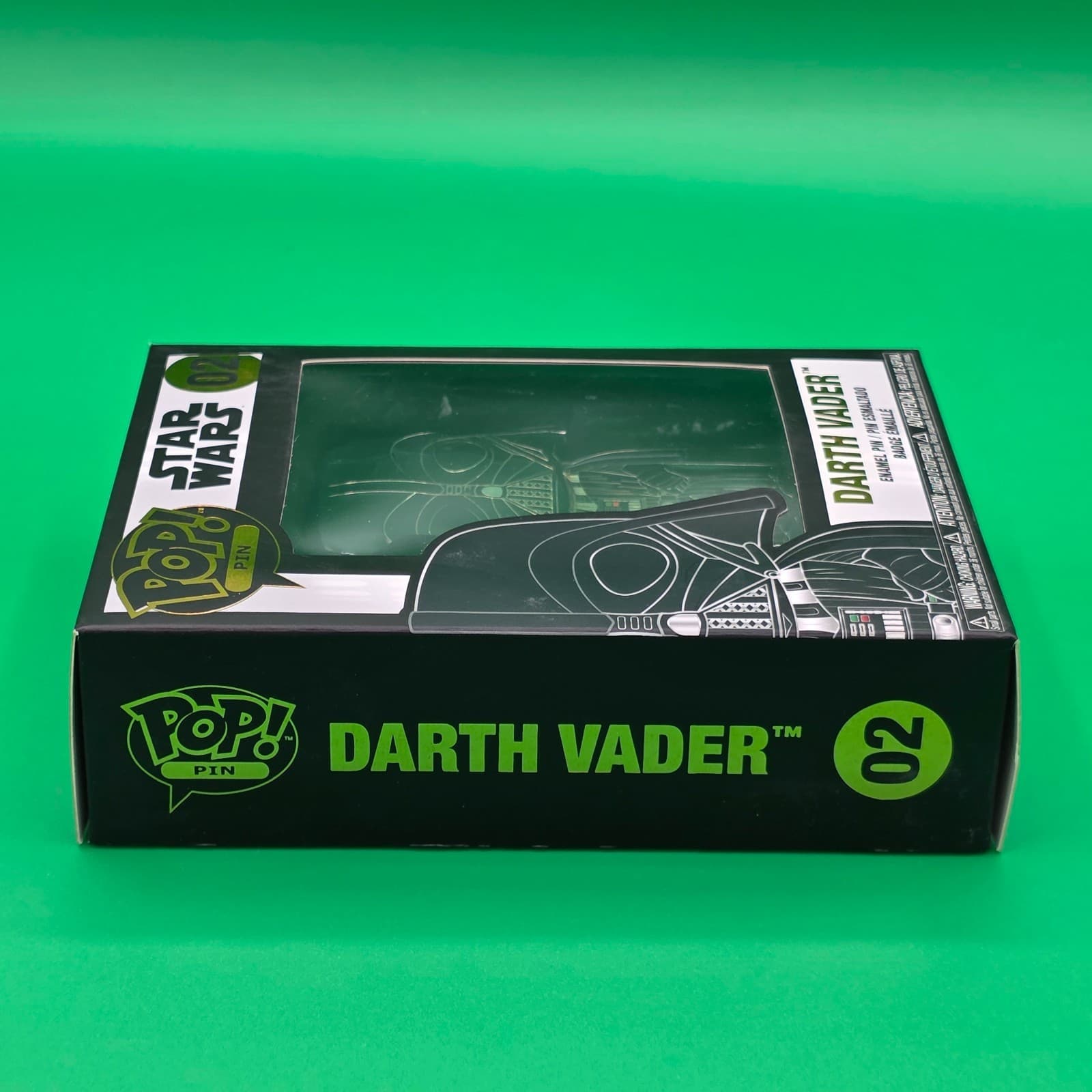 New Funko Pop Disney Lucasfilm Pin Star Wars 02 Darth Vader Dark Side Enamel Pin - Thumbnail 5
