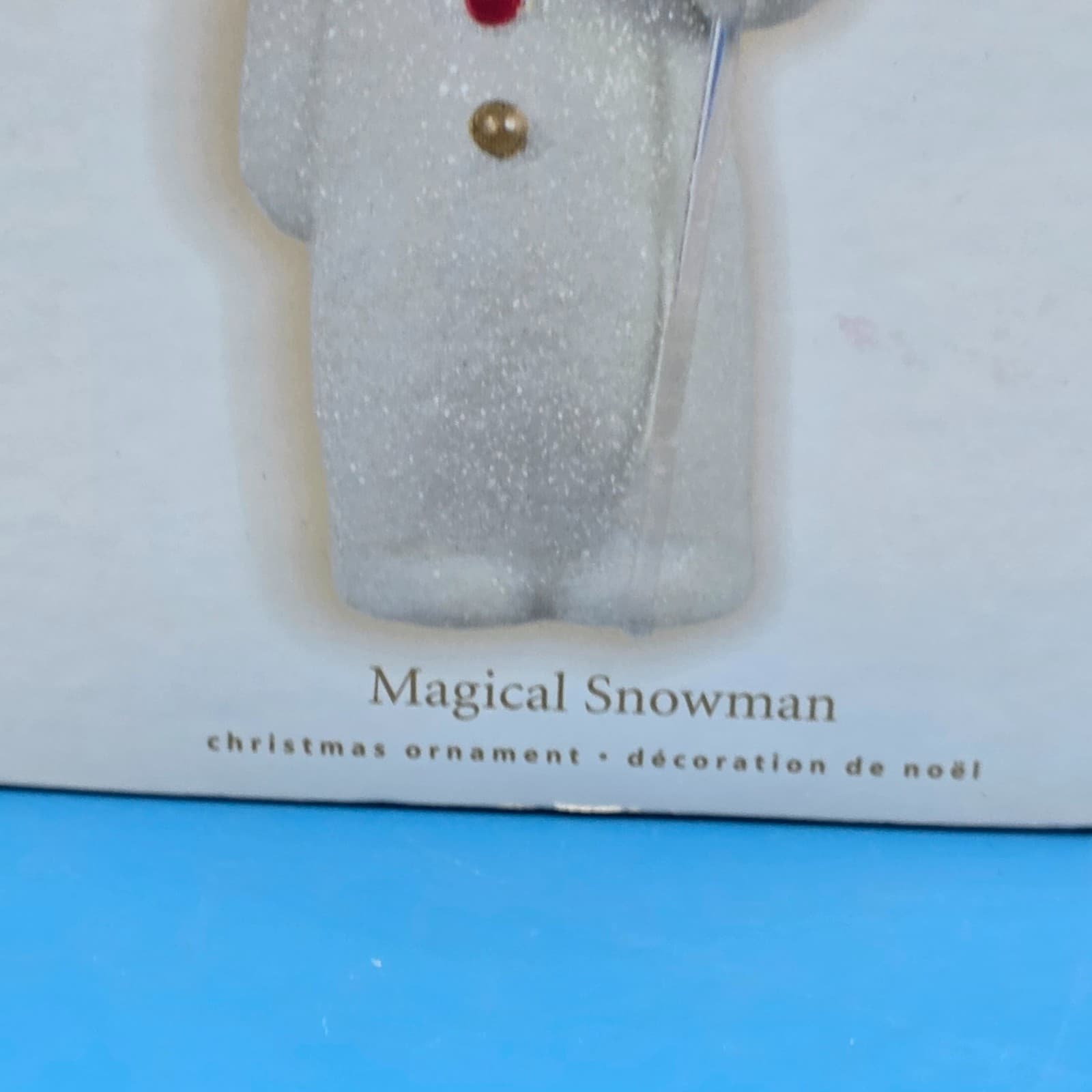 Hallmark Keepsake Magical Snowman Christmas Ornament - Thumbnail 2