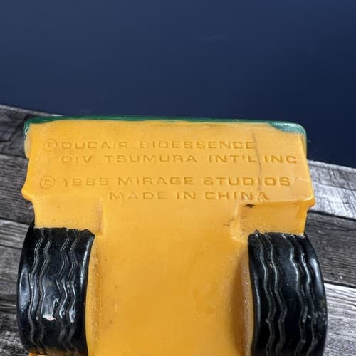 1989 Teenage Mutant Ninja Turtles TMNT Pizza Party Van Wagon Floating Soap Dish - Thumbnail 7