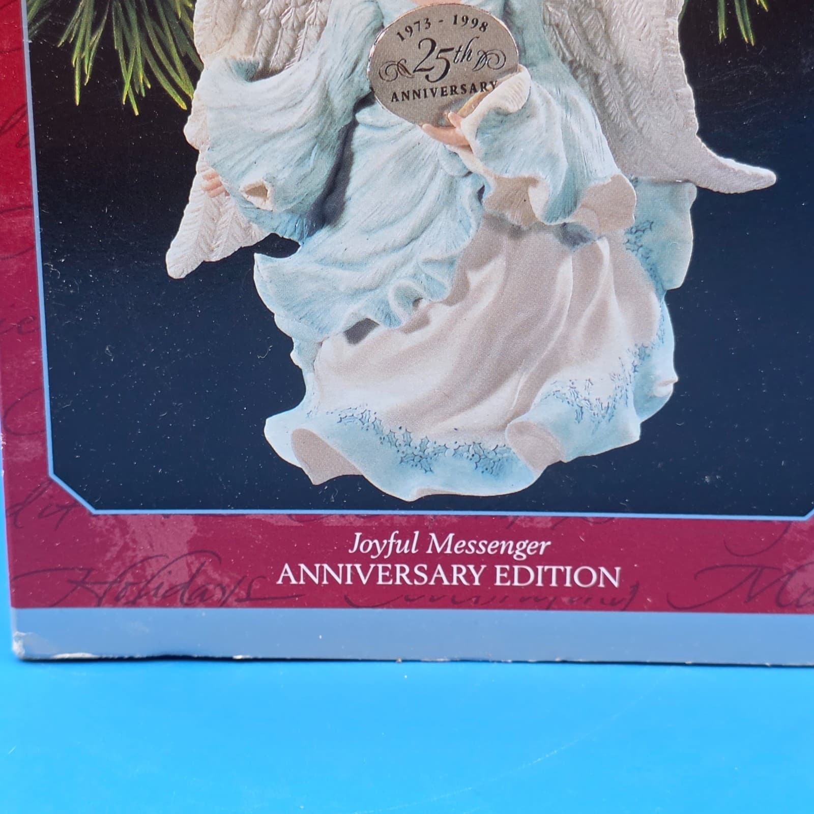 1998 Hallmark Keepsake Joyful Messenger - 25th Anniversary Edition Ornament - Thumbnail 3