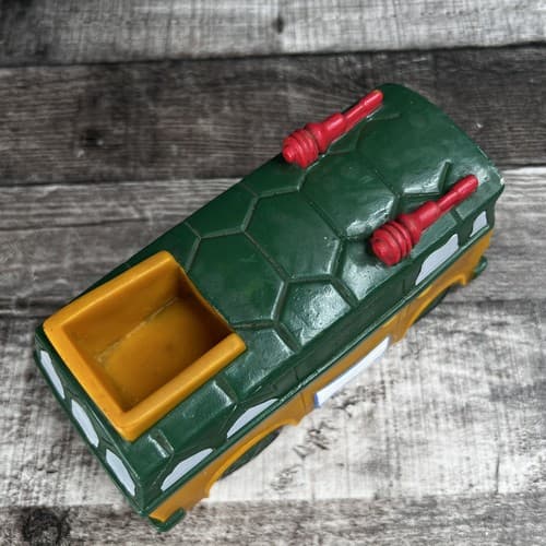 1989 Teenage Mutant Ninja Turtles TMNT Pizza Party Van Wagon Floating Soap Dish - Thumbnail 5