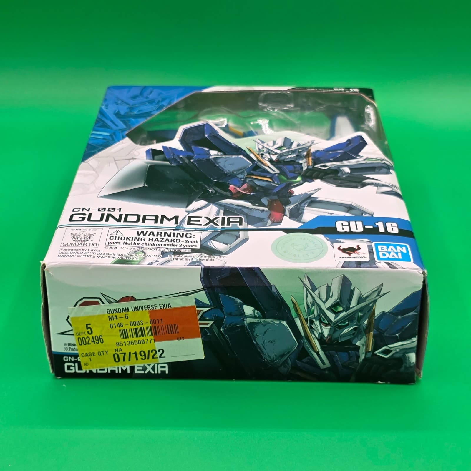 (NEW) Bandai Gundam Universe GU-16 GN-001 GUNDAM EXIA 6" Action Figure - Thumbnail 8