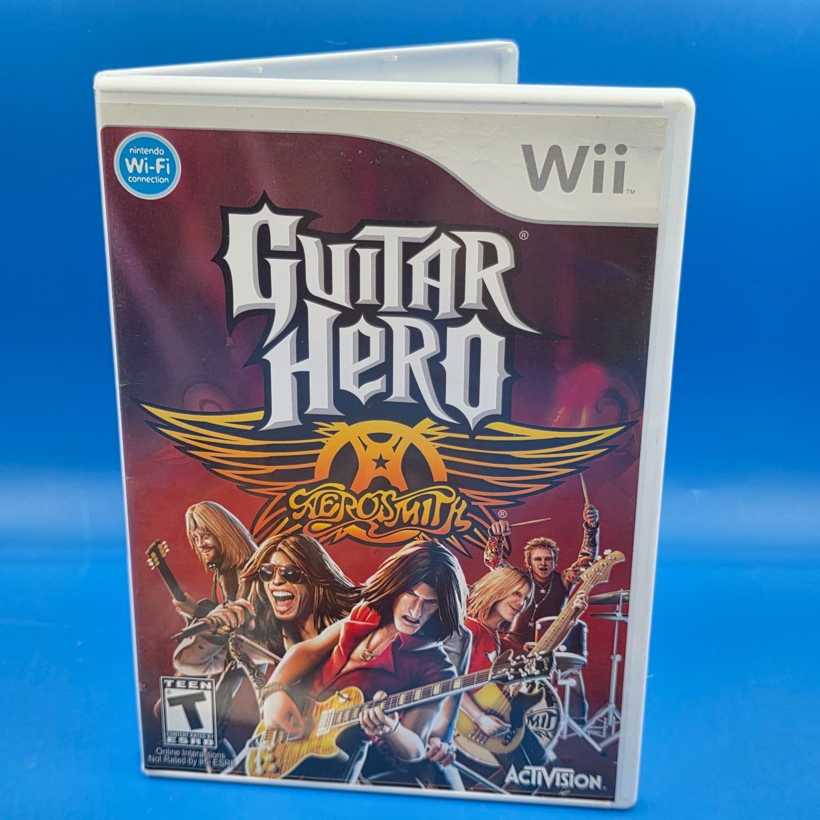 Guitar Hero: Aerosmith (Nintendo Wii, 2008) Complete CIB Tested - Thumbnail 4