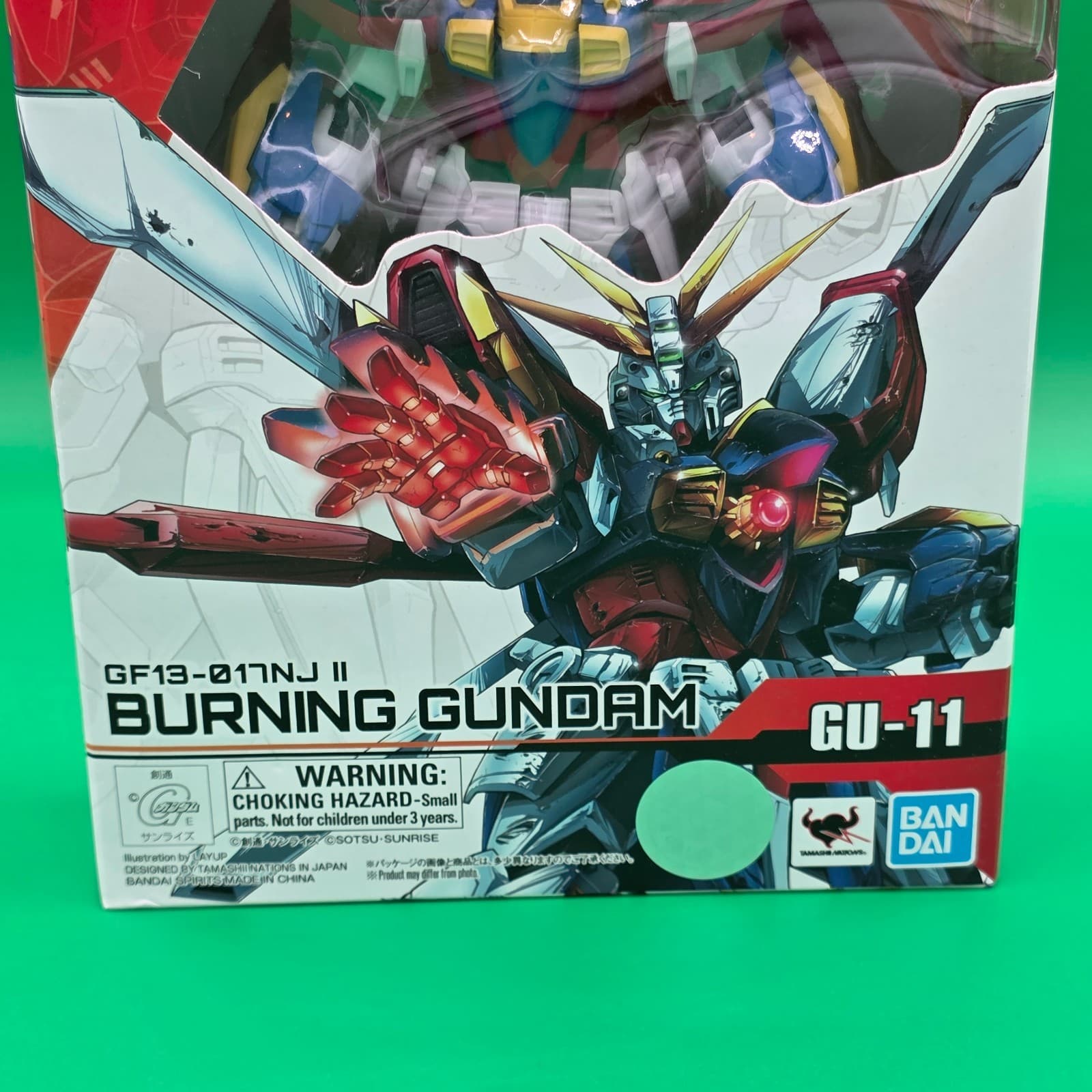 Gundam Universe GF13-017NJ II GOD (Burning) Gundam GU-11 Action Figure NEW JAPAN - Thumbnail 3