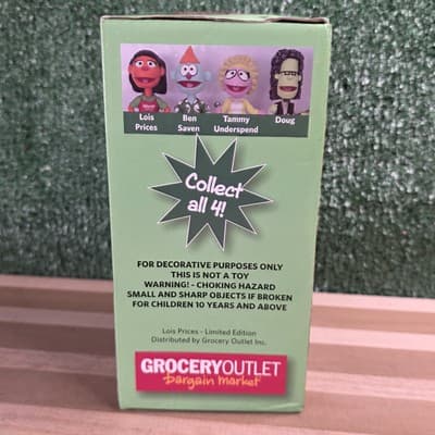 NEW Grocery Outlet Bargain Market: Lois Prices Bobblehead - Thumbnail 2