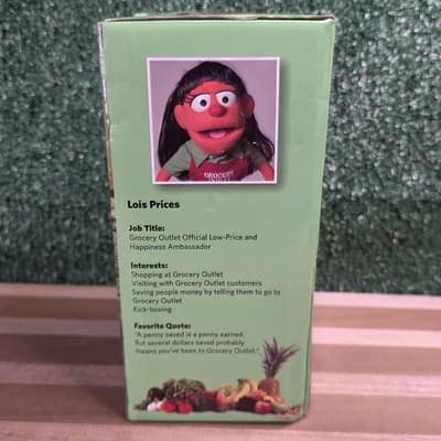 NEW Grocery Outlet Bargain Market: Lois Prices Bobblehead - Thumbnail 3