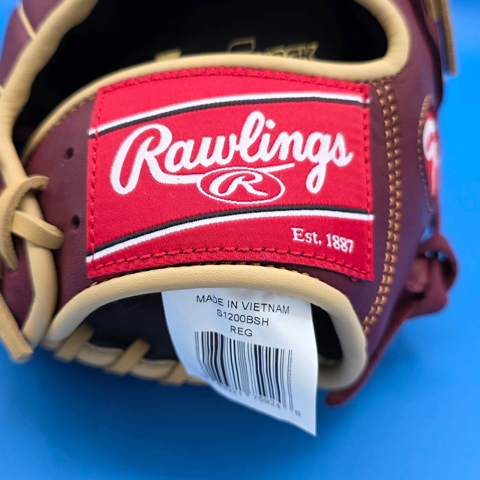 New Rawlings Sandlot Baseball Glove 12 Inch S1200BSH The Gold Glove Co RHT - Thumbnail 6