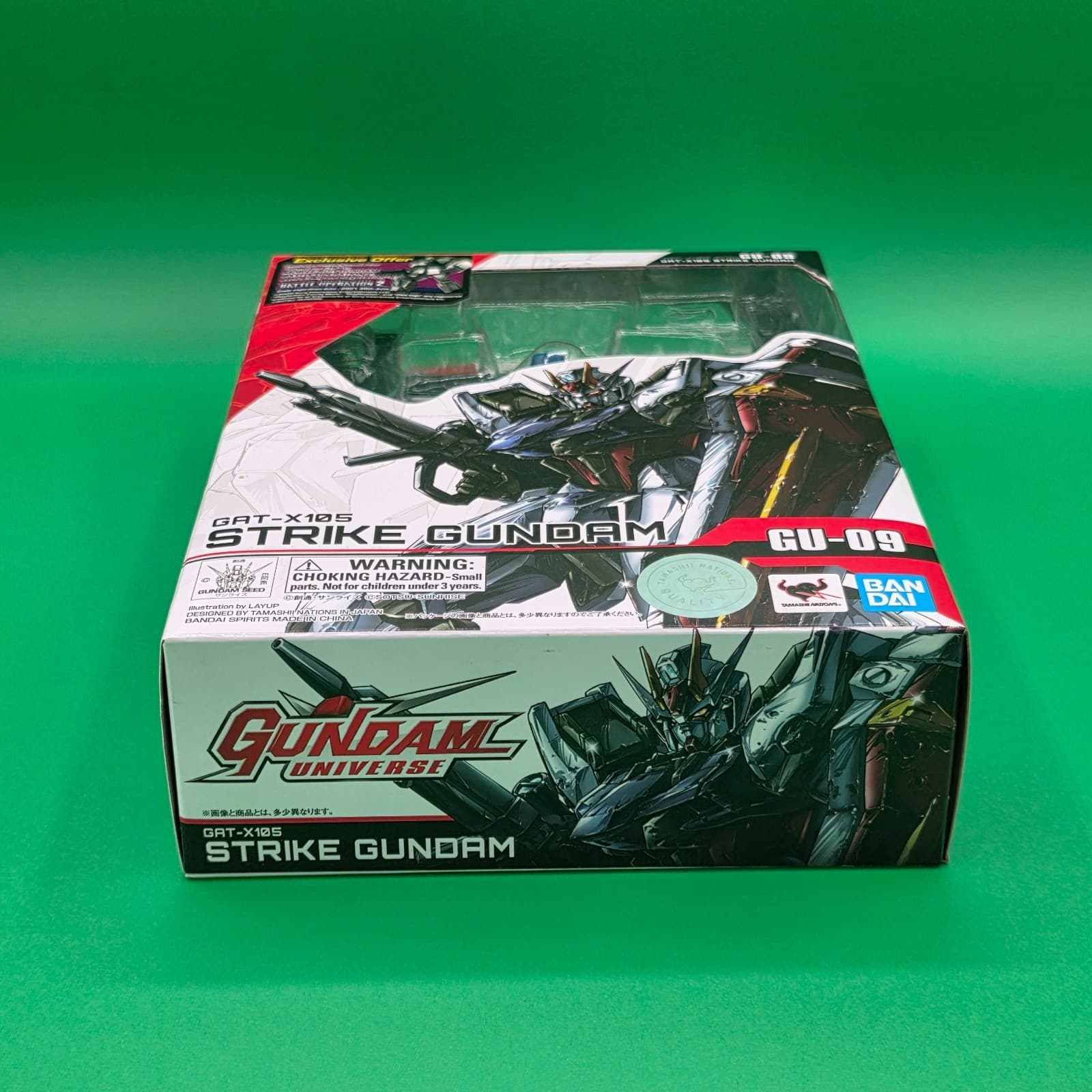 Bandai Gundam Universe GU-09 GAT-X105 Strike Gundam Action Figure - Thumbnail 8