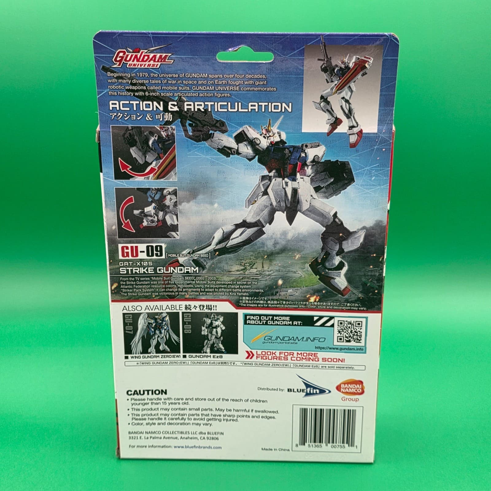 Bandai Gundam Universe GU-09 GAT-X105 Strike Gundam Action Figure - Thumbnail 6