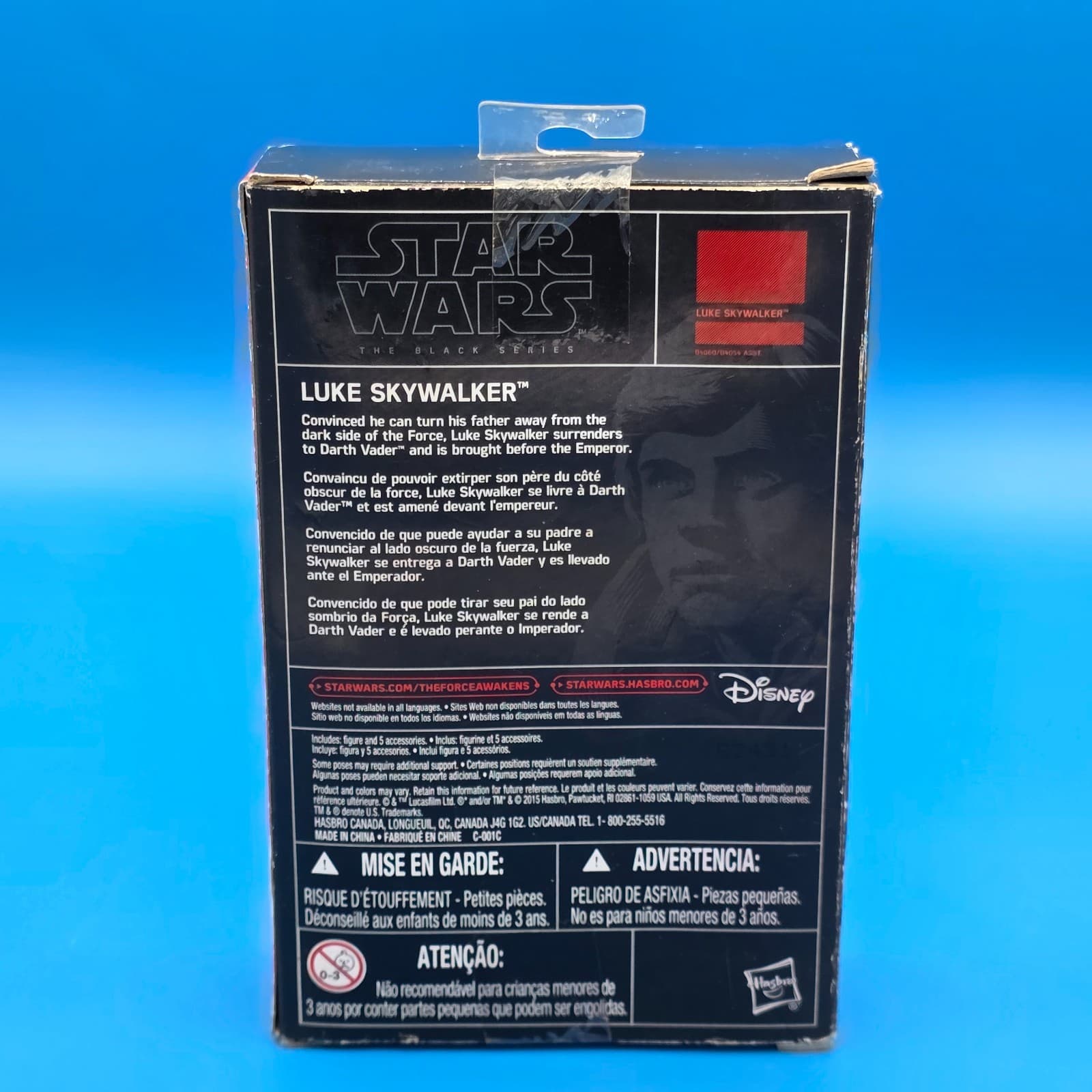 Star Wars Luke Skywalker Figure The Black Series (Return Of The Jedi) 3.75” New - Thumbnail 6