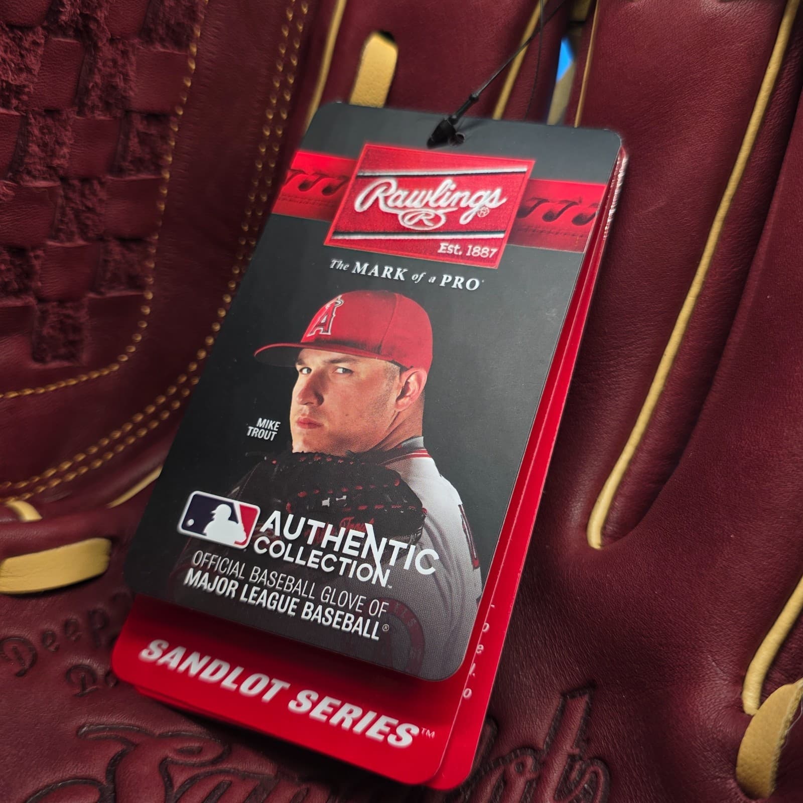 New Rawlings Sandlot Baseball Glove 12 Inch S1200BSH The Gold Glove Co RHT - Thumbnail 3