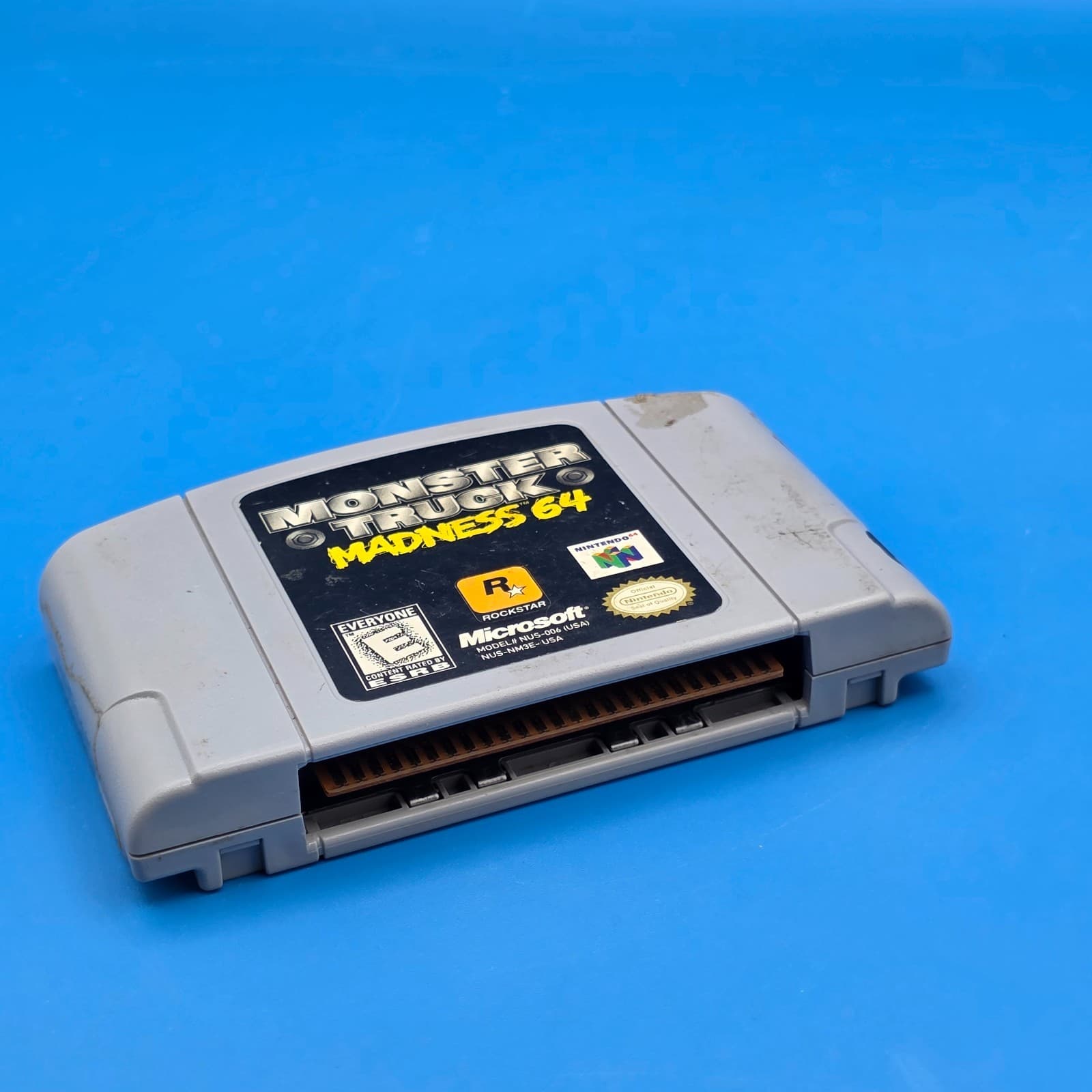 Monster Truck Madness 64 (Nintendo 64, 1999) N64 Cartridge and Tested - Thumbnail 2