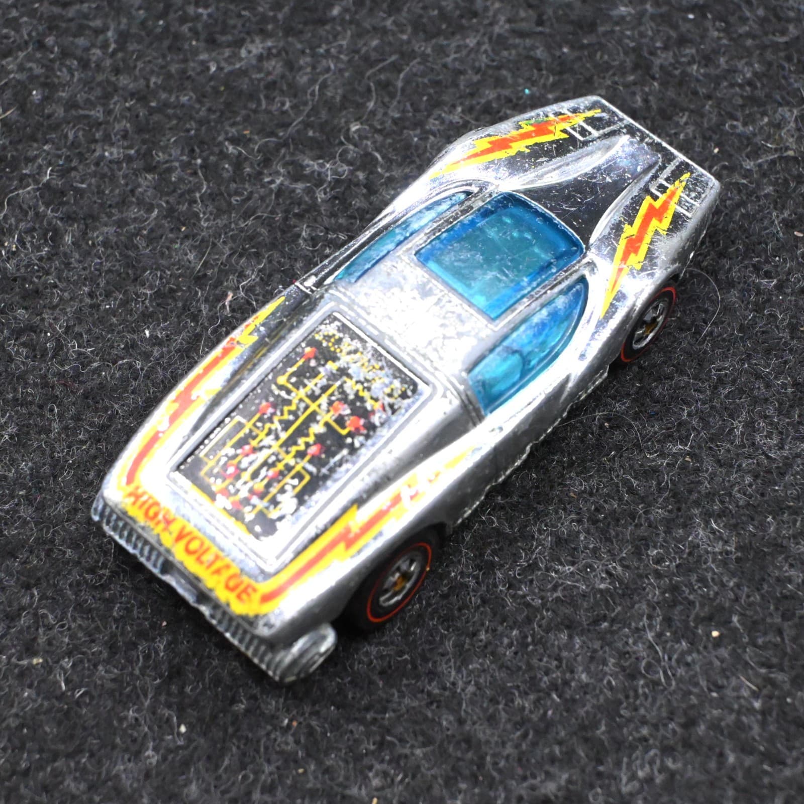 Vintage 1974 Hot Wheels Redline Super Chrome Large Charge HK BA459 - Thumbnail 6