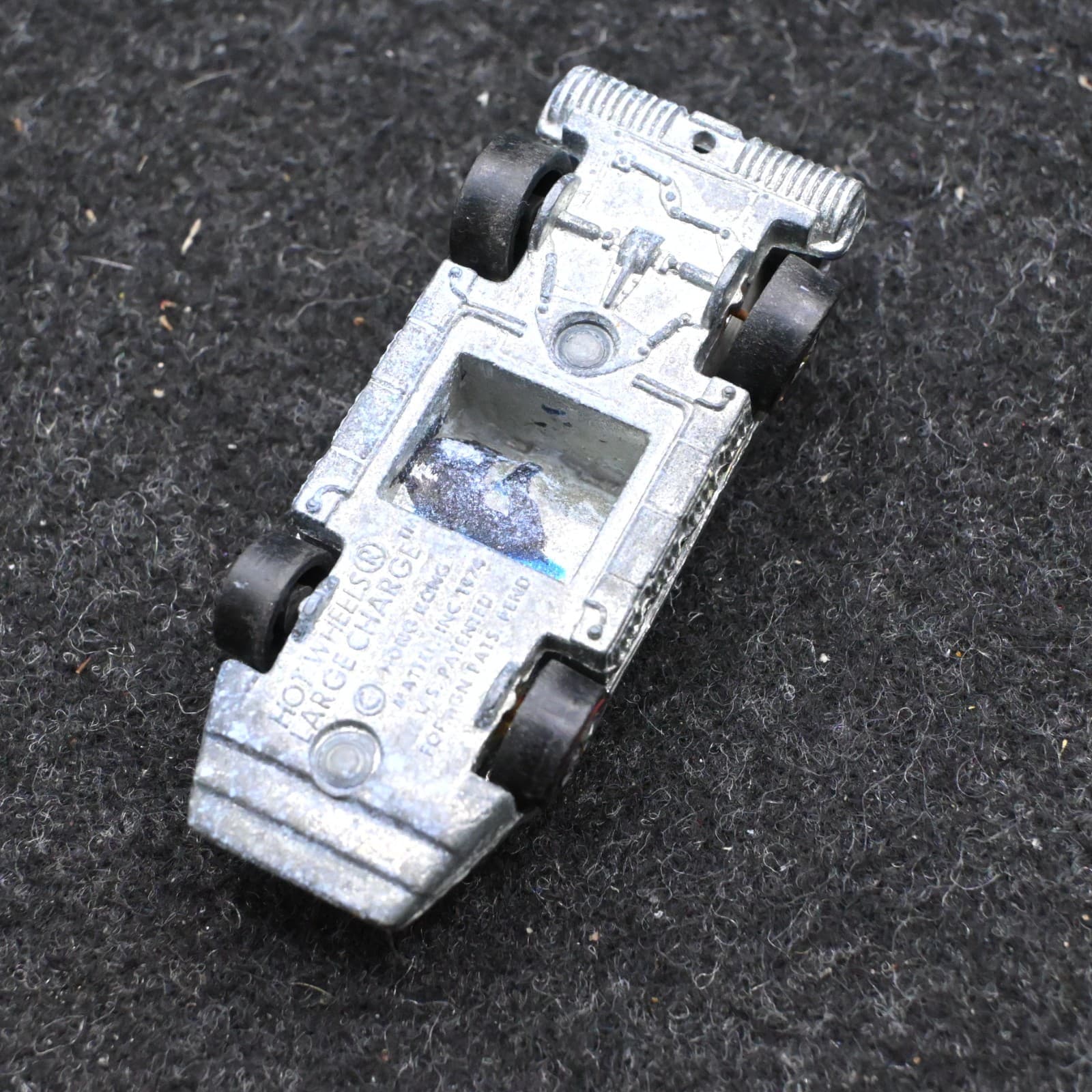 Vintage 1974 Hot Wheels Redline Super Chrome Large Charge HK BA459 - Thumbnail 2