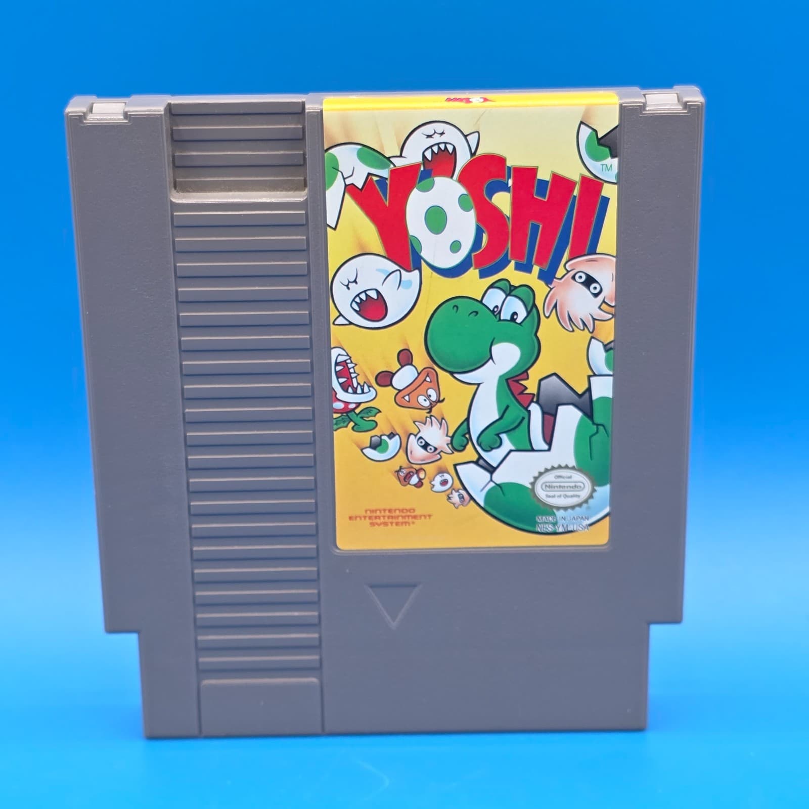 Yoshi (Nintendo Entertainment System, 1992) NES Tested & Working - Thumbnail 5