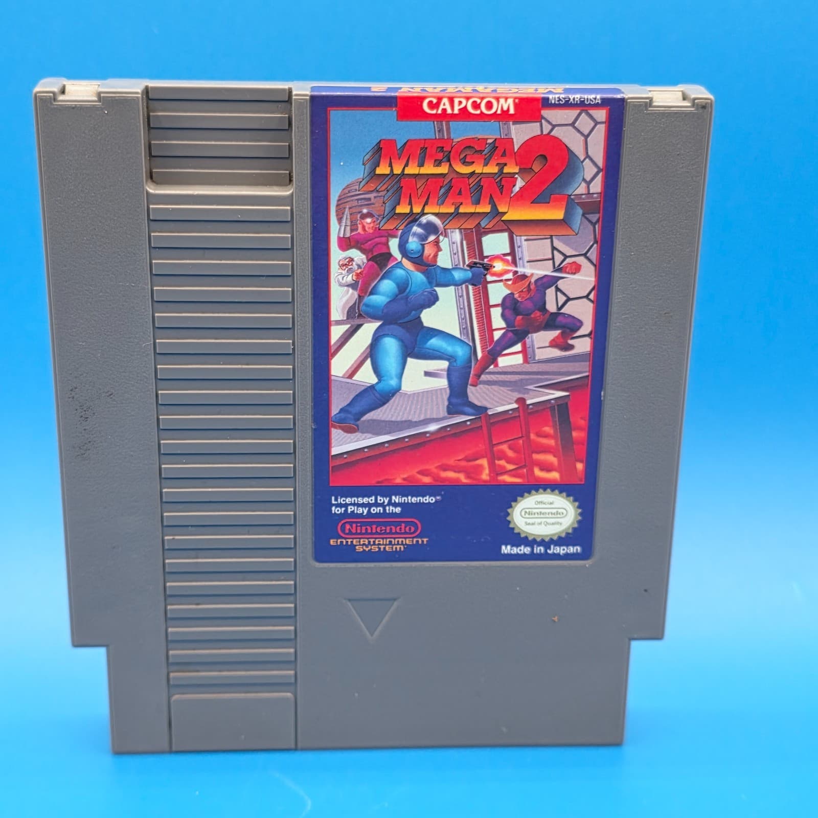 Mega Man 2 w/ Case (Nintendo Entertainment System, 1989) Cart Only Tested - Thumbnail 4