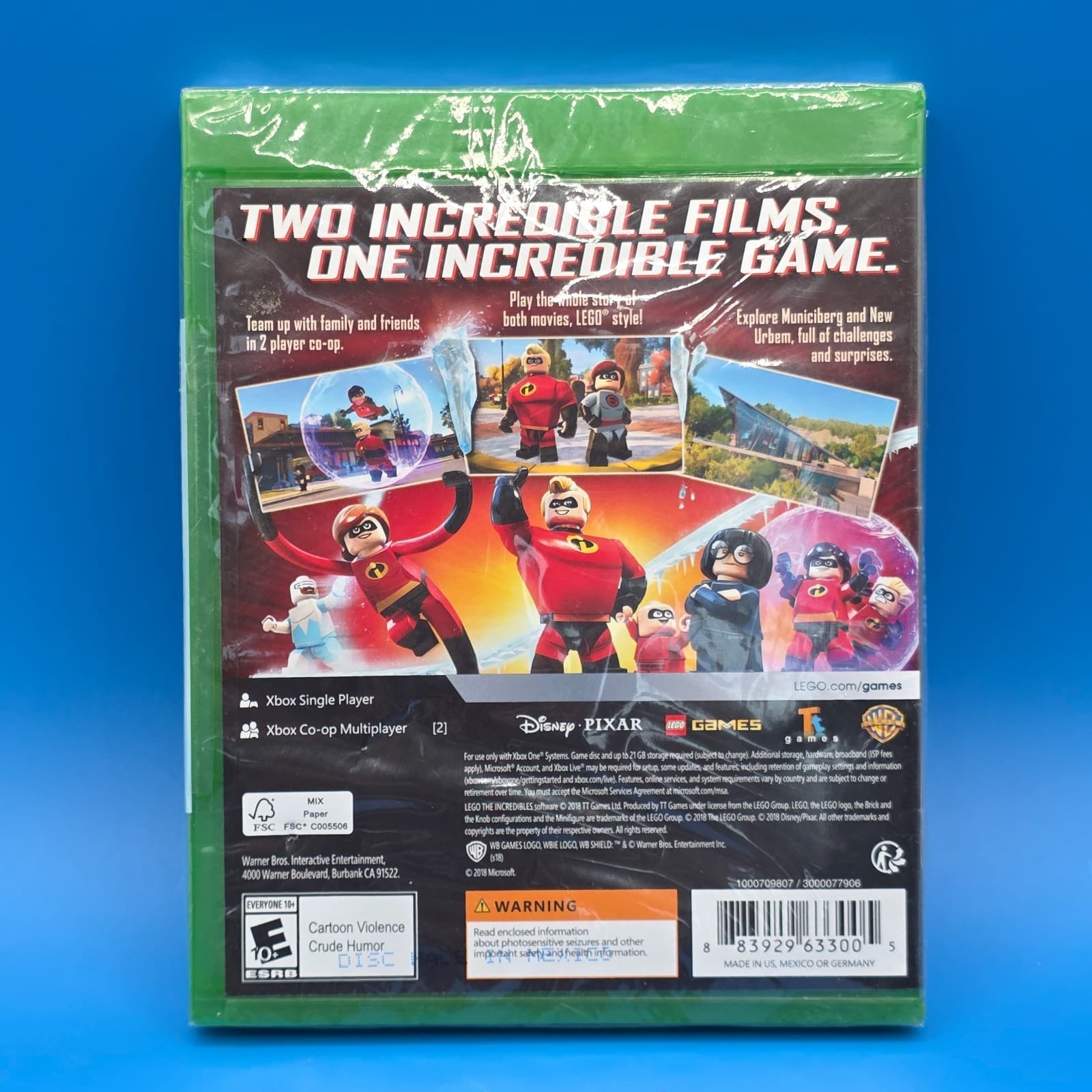 Disney - Pixar Lego The Incredibles Xbox One - Brand New Sealed - Thumbnail 2
