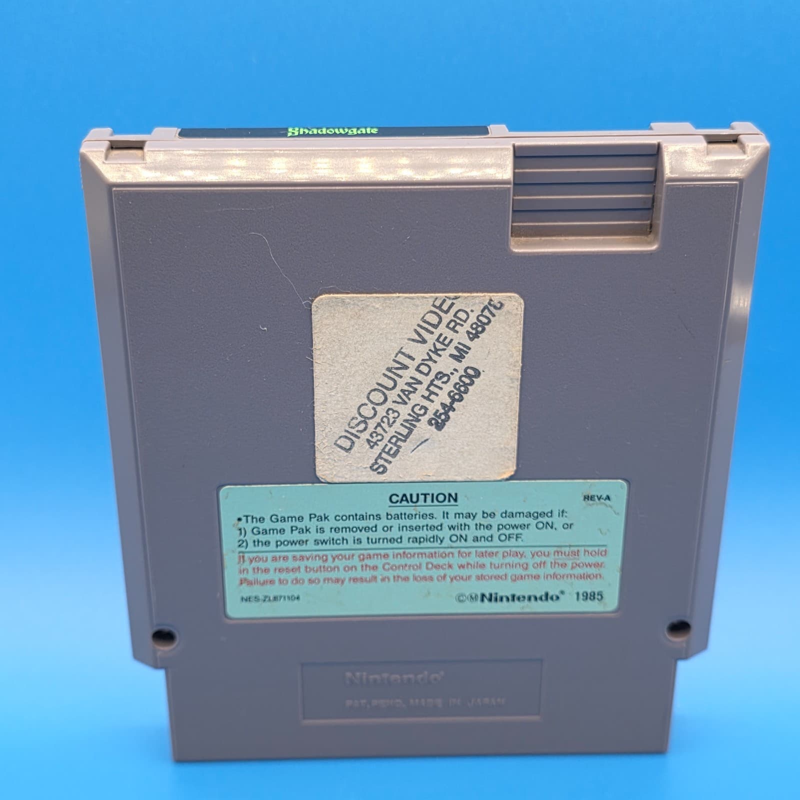 Shadowgate w/ Case (Nintendo Entertainment System, NES, 1989) Tested Working - Thumbnail 6