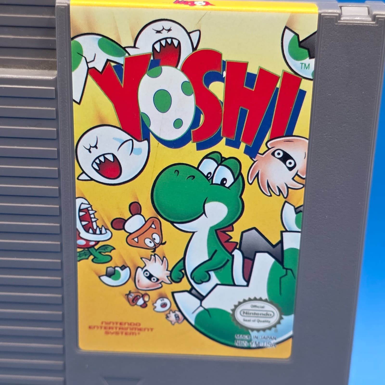 Yoshi (Nintendo Entertainment System, 1992) NES Tested & Working - Thumbnail 4
