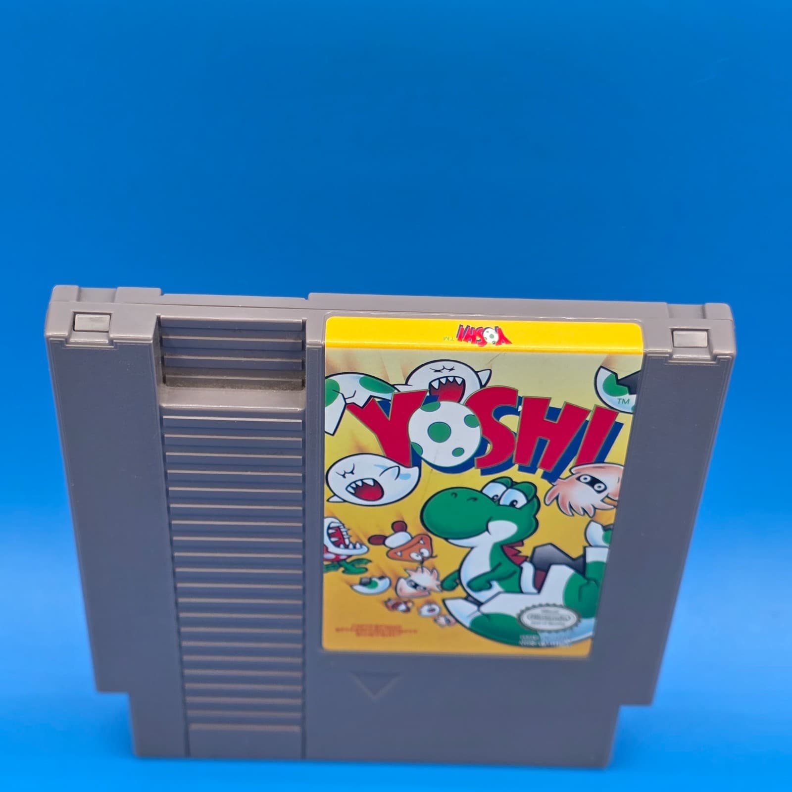 Yoshi (Nintendo Entertainment System, 1992) NES Tested & Working - Thumbnail 3