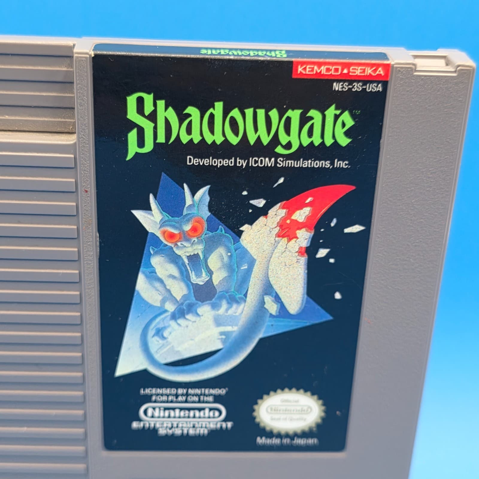 Shadowgate w/ Case (Nintendo Entertainment System, NES, 1989) Tested Working - Thumbnail 4