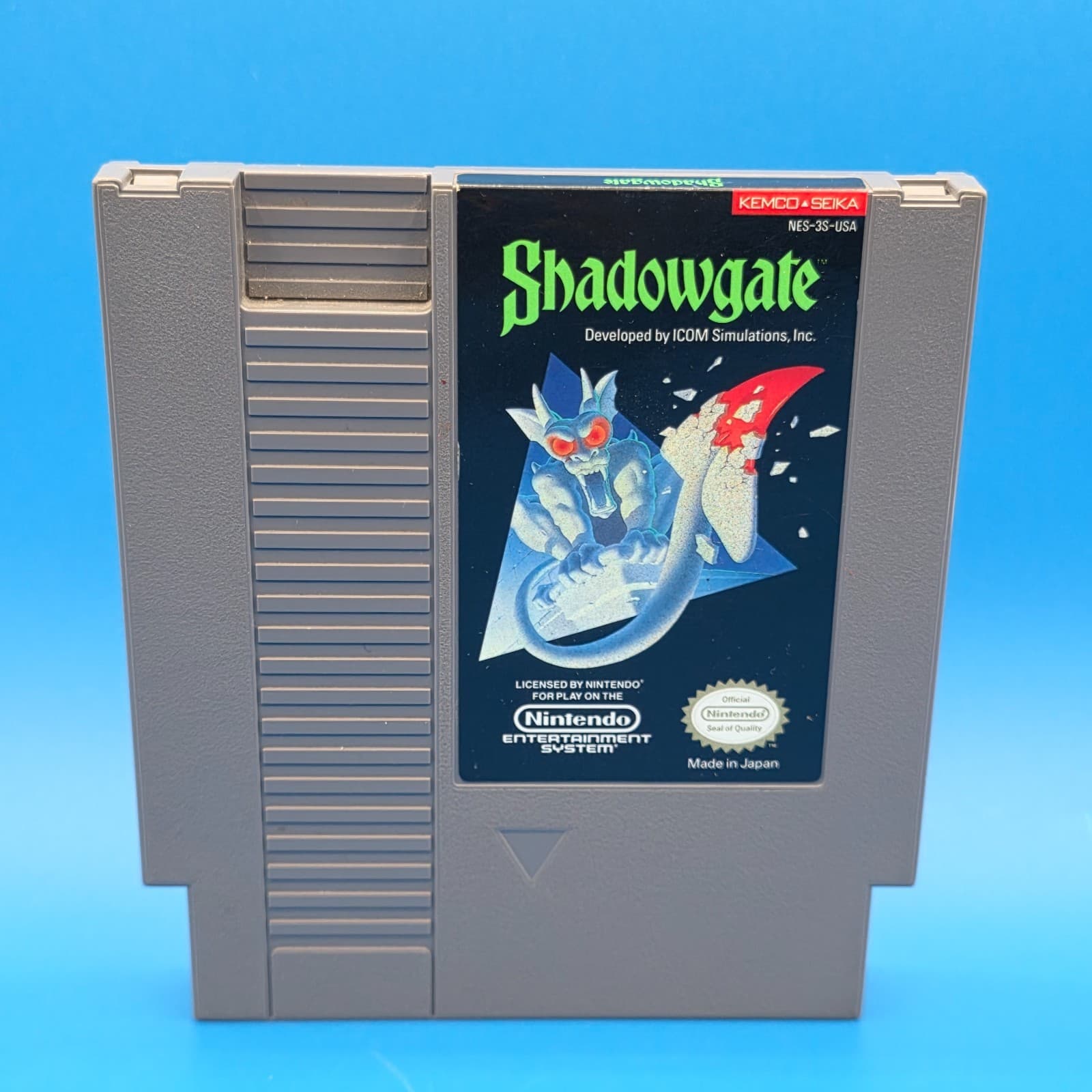 Shadowgate w/ Case (Nintendo Entertainment System, NES, 1989) Tested Working - Thumbnail 3