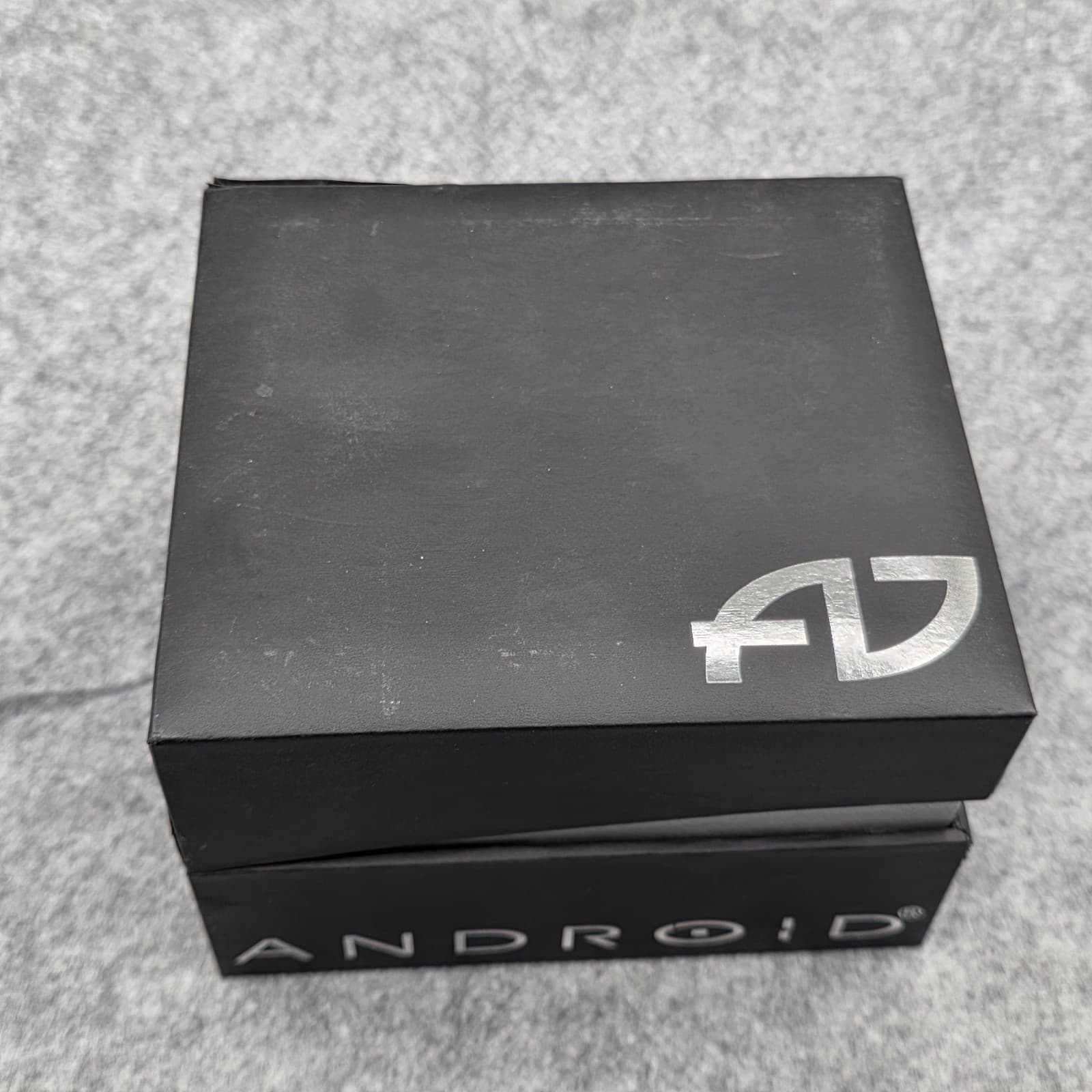 ANDROID HYDROMATIC MODEL AD 430 BLACK IP QUARTZ CHRONOGRAPH NEED BATTERY - Thumbnail 3