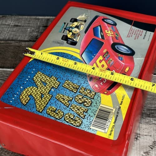 Vintage Tara Toy Corp 24 Count Hot Wheels Matchbox Car Case Red - Thumbnail 14