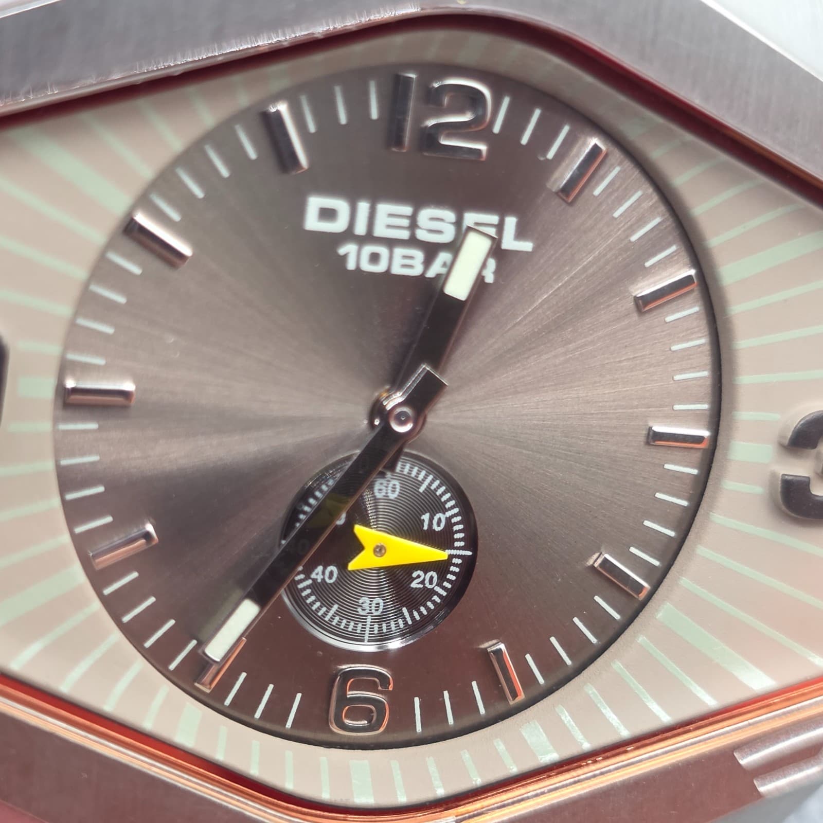 MISSING BAND Diesel Y2K watch DZ 4072 STANLESS STEEL - Thumbnail 3