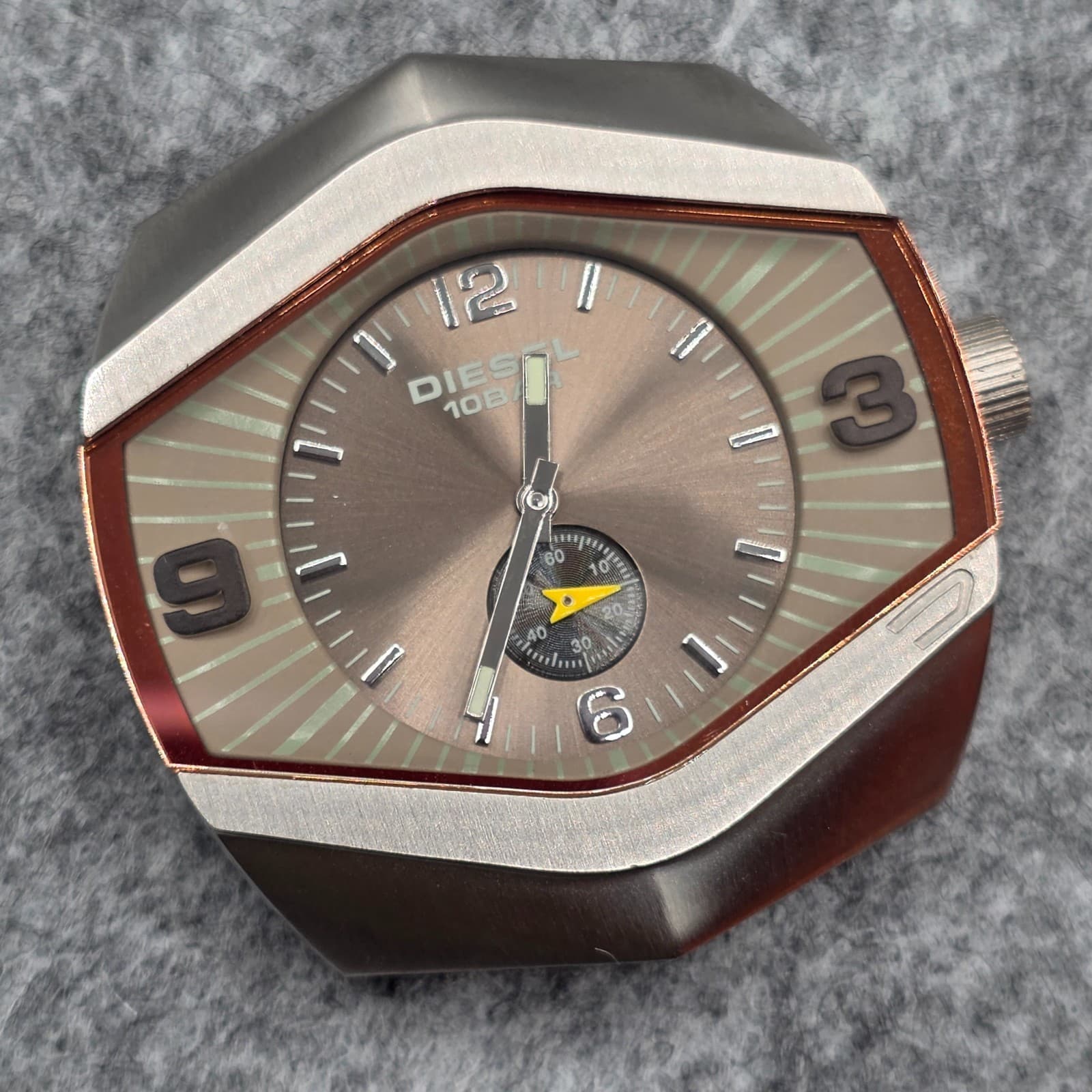 MISSING BAND Diesel Y2K watch DZ 4072 STANLESS STEEL - Thumbnail 2