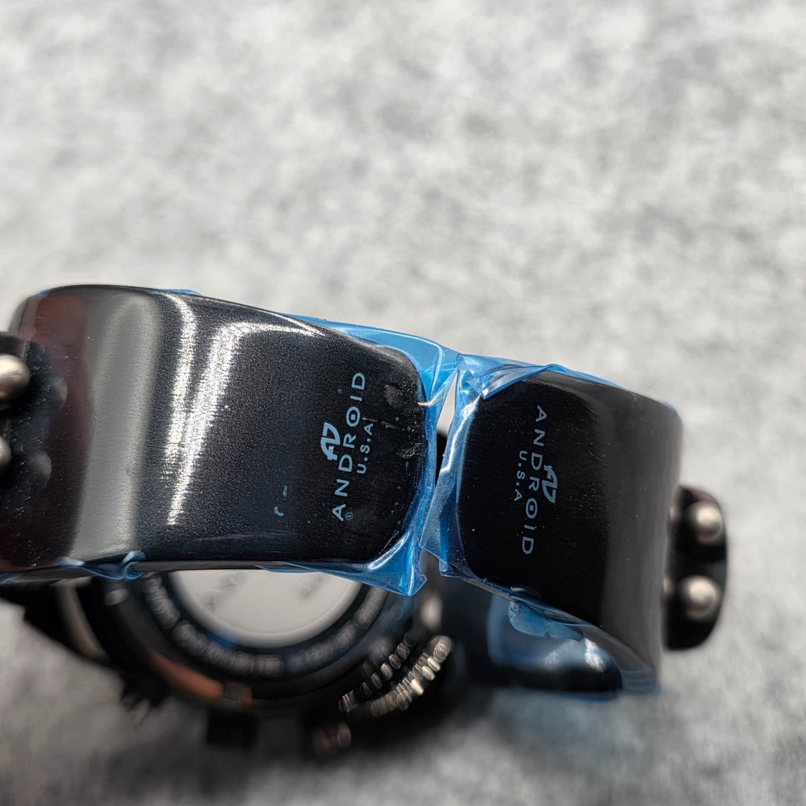 ANDROID HYDROMATIC MODEL AD 430 BLACK IP QUARTZ CHRONOGRAPH NEED BATTERY - Thumbnail 13