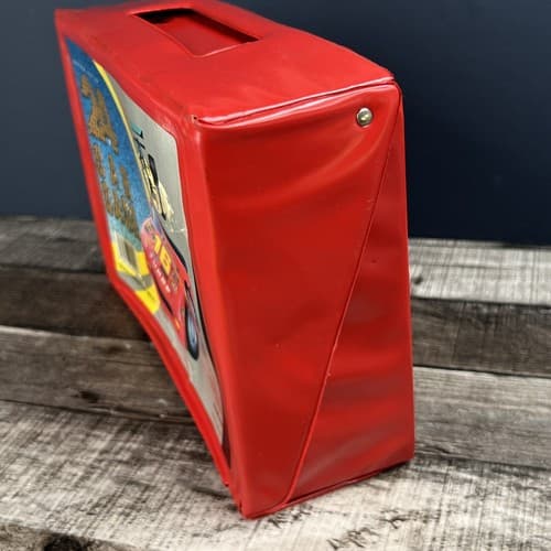 Vintage Tara Toy Corp 24 Count Hot Wheels Matchbox Car Case Red - Thumbnail 6