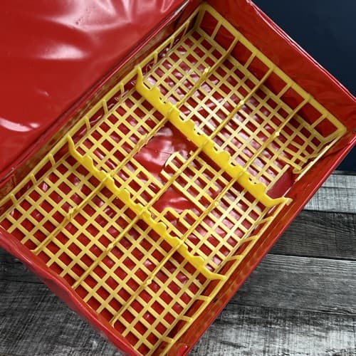 Vintage Tara Toy Corp 24 Count Hot Wheels Matchbox Car Case Red - Thumbnail 11