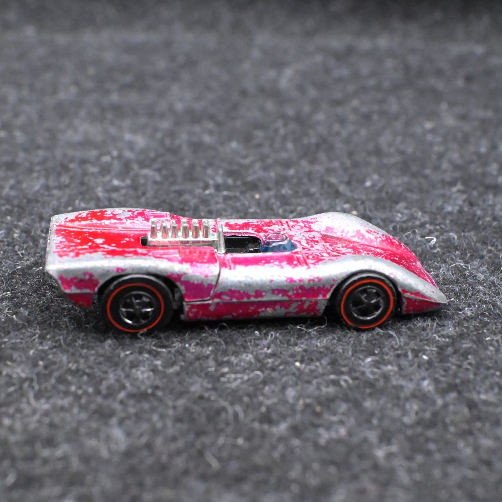 1969 Hot Wheels Redline Magenta Ferrari 312P - Please Read Desc. - Look at pics - Thumbnail 3
