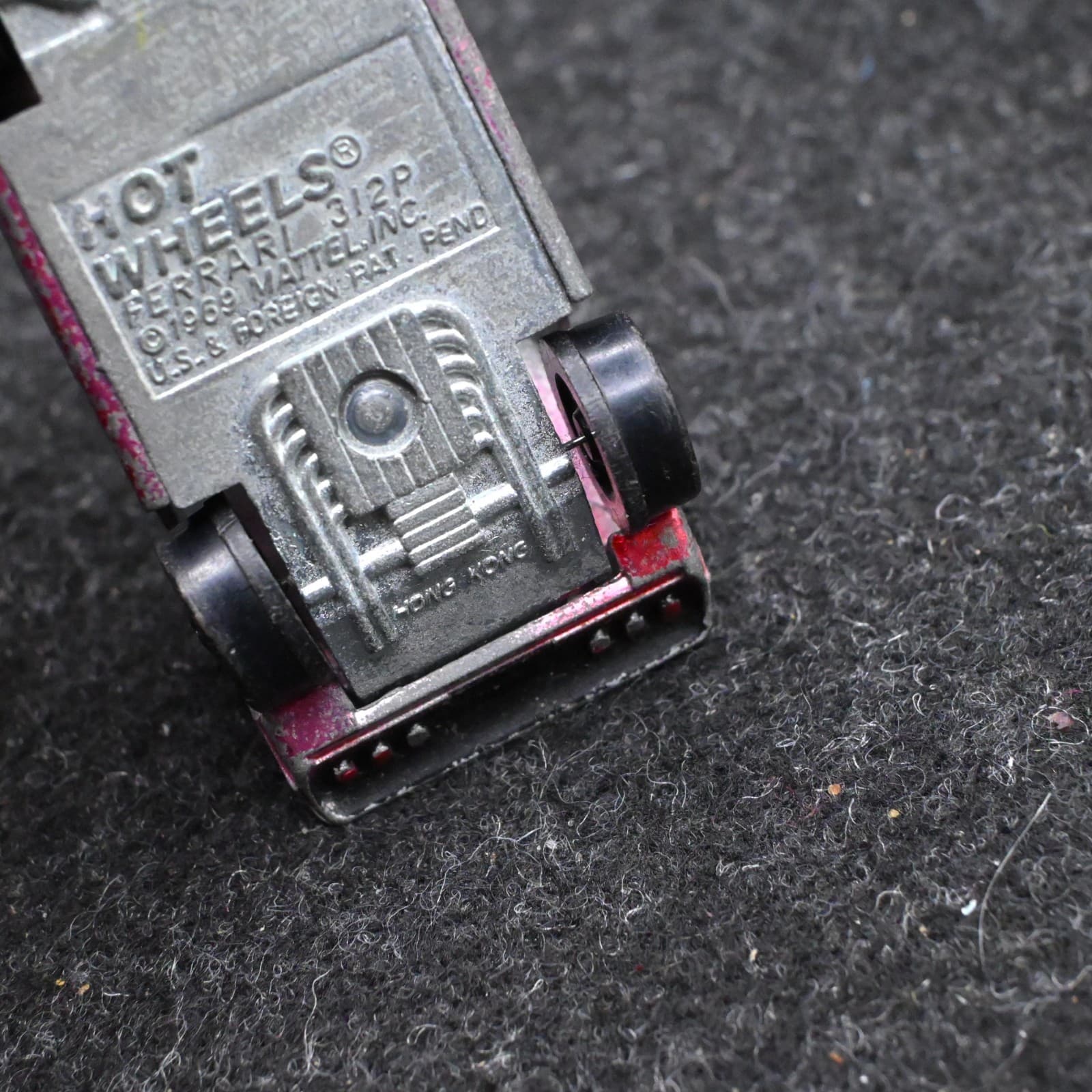 1969 Hot Wheels Redline Magenta Ferrari 312P - Please Read Desc. - Look at pics - Thumbnail 7