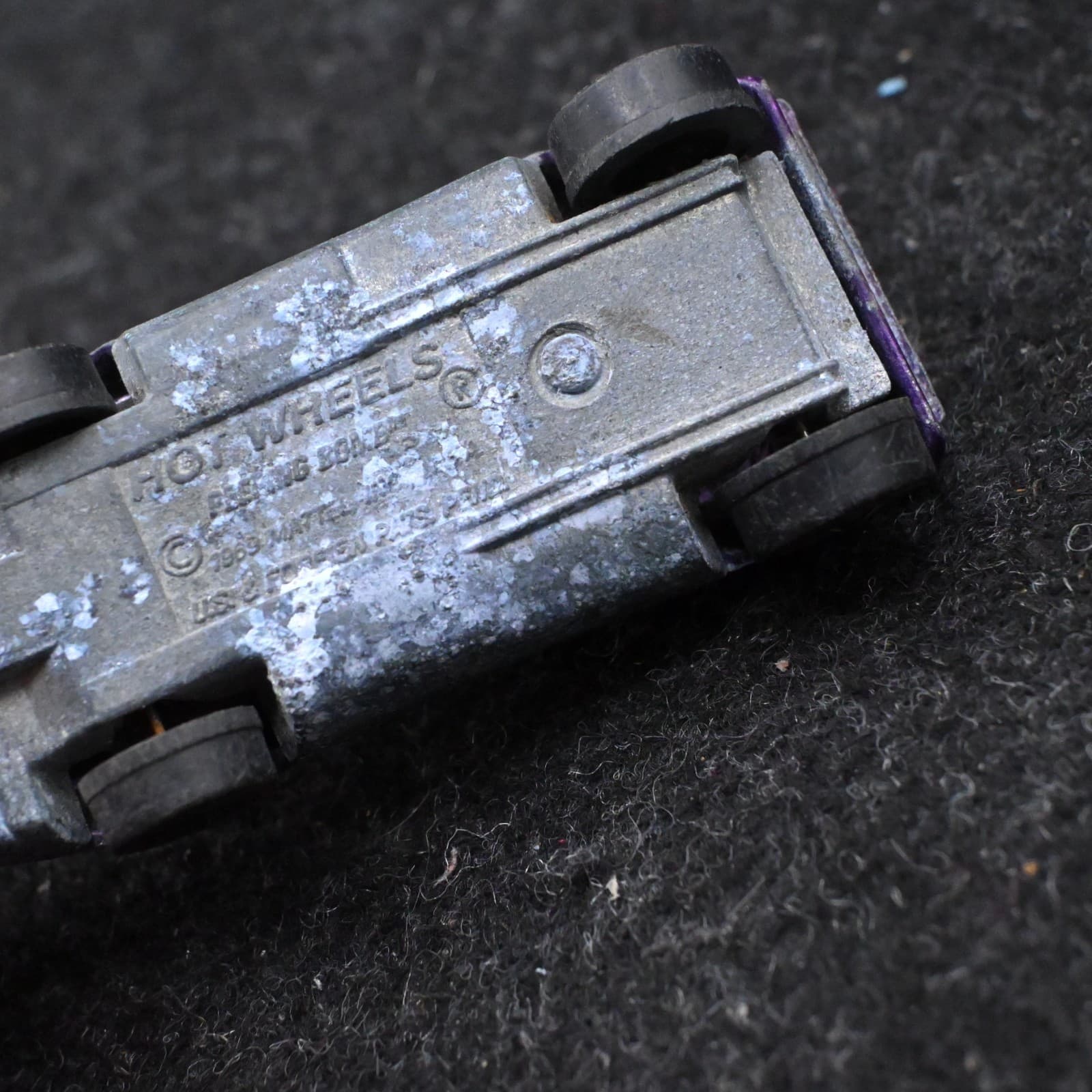 Hot Wheels Redline Peeping Bomb 1969 Purple Made In United States - Thumbnail 7