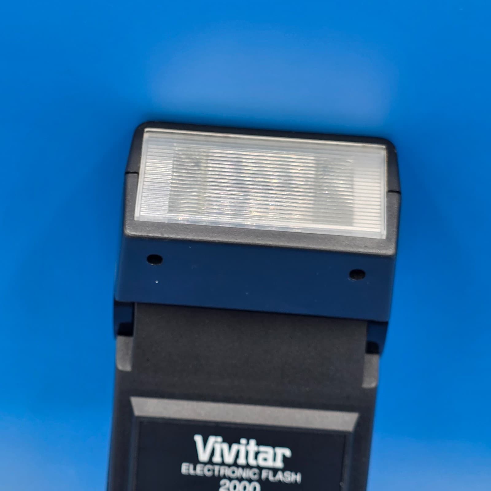 Vivitar Electronic Flash 2000 Mount Auto Manual Tested Works! - Thumbnail 4