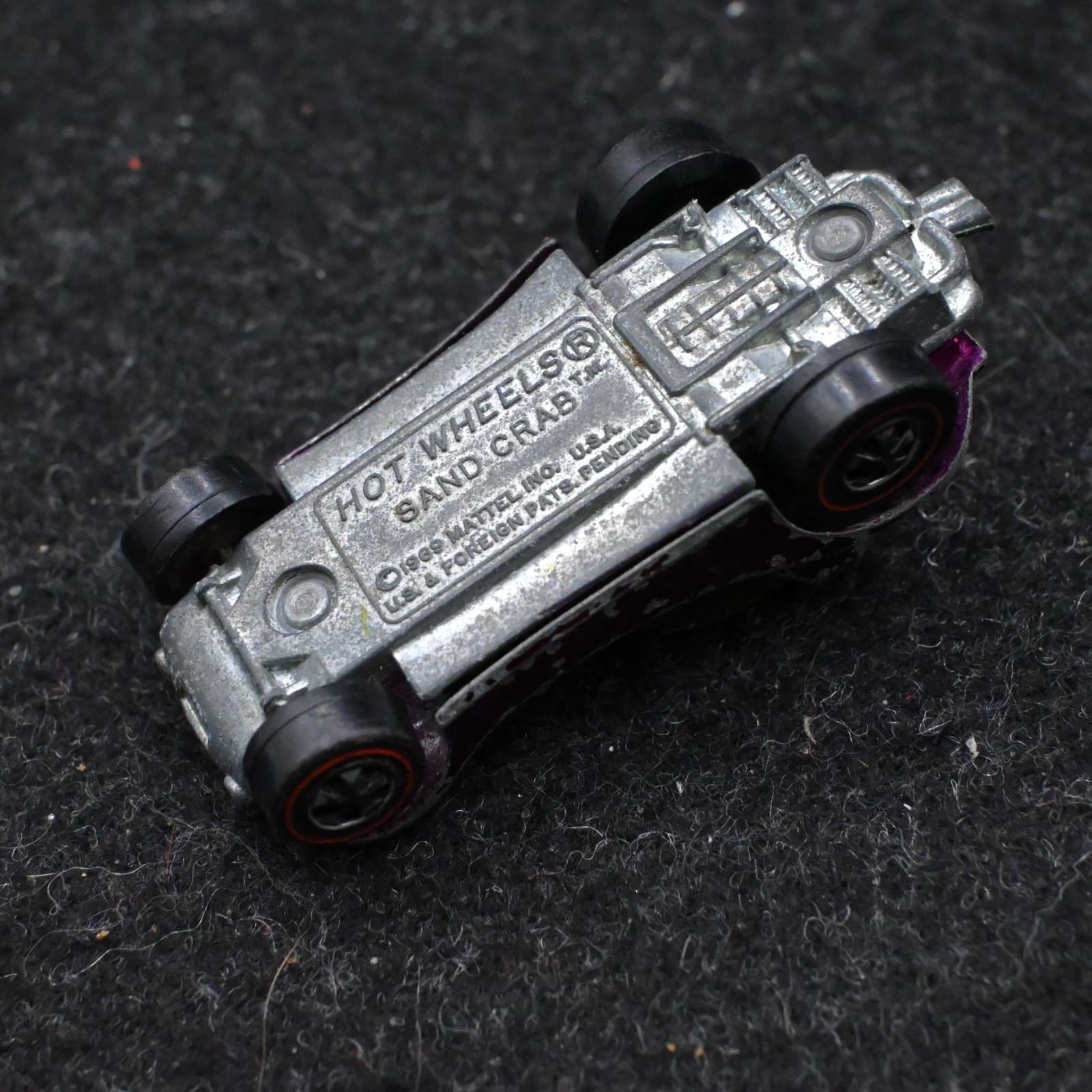 Hot Wheels Car1970 Hot Wheels Redline Sand Crab In Magenta Or Hot Pink Color - Thumbnail 7