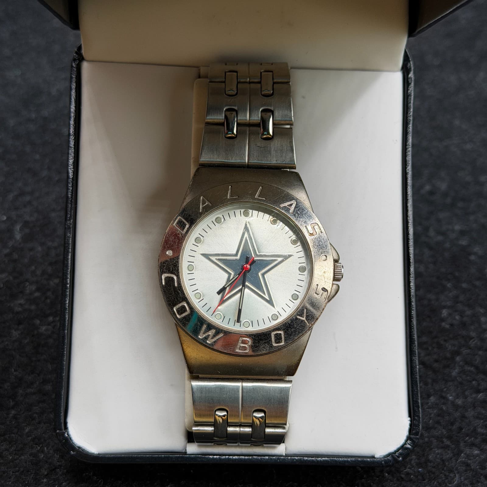 DALLAS COWBOYS MENS WATCH - Game Time Shop - Quartz Analog watch with clasp - Thumbnail 3