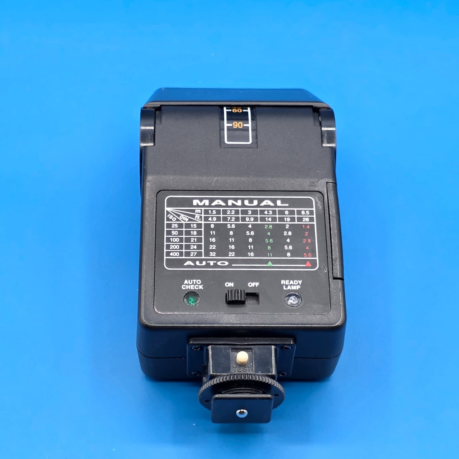 Vivitar Electronic Flash 2000 Mount Auto Manual Tested Works! - Thumbnail 3